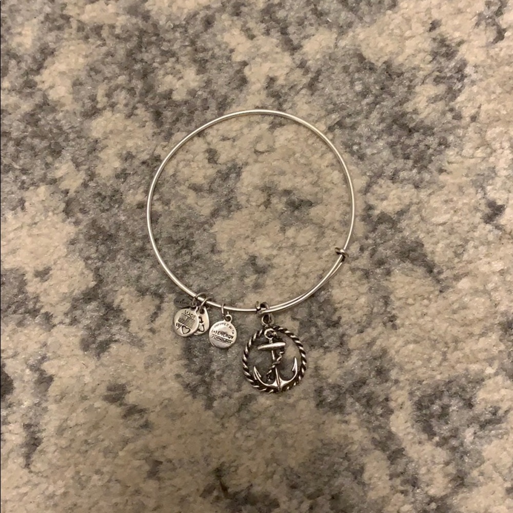Alex and Ani anchor bracelet